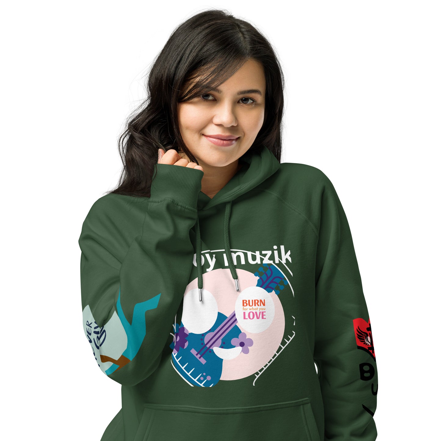 Unisex 'Estoy Musik ' hoodie
